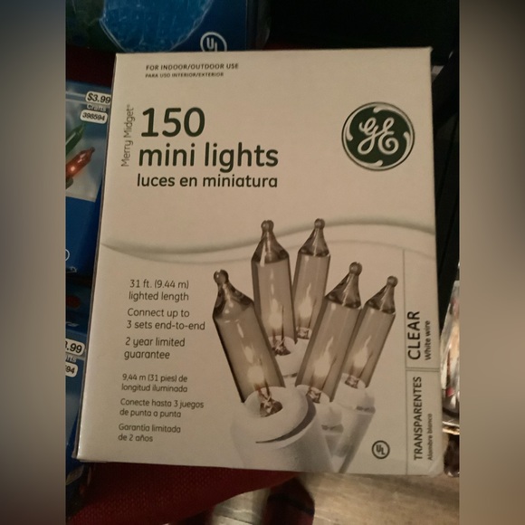 Lighting package, all new never used 4 mini multi colored craft or inside use. - Picture 3 of 6